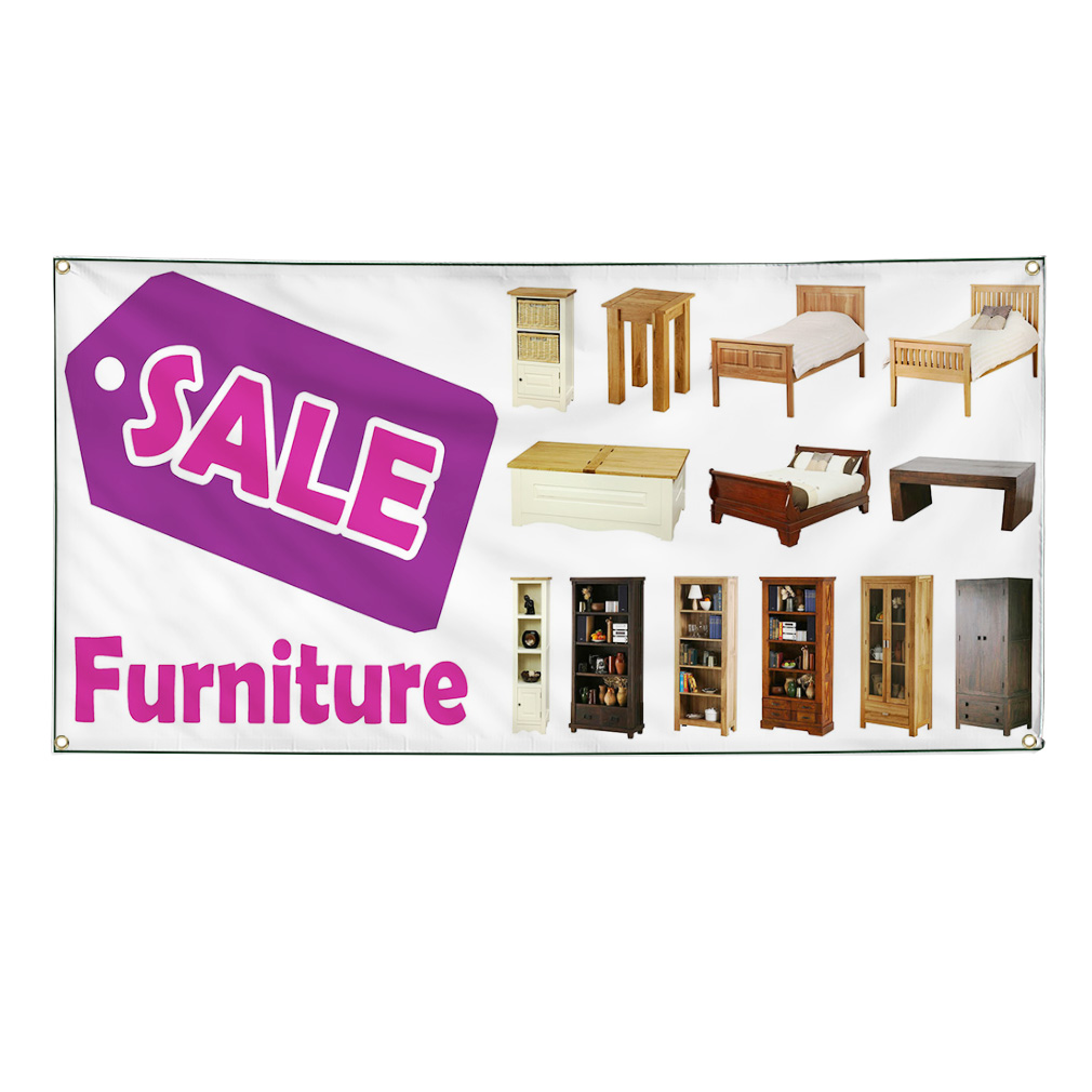 Vinyl Banner Multiple Options Furniture #1 Outdoor Advertising Printing Business