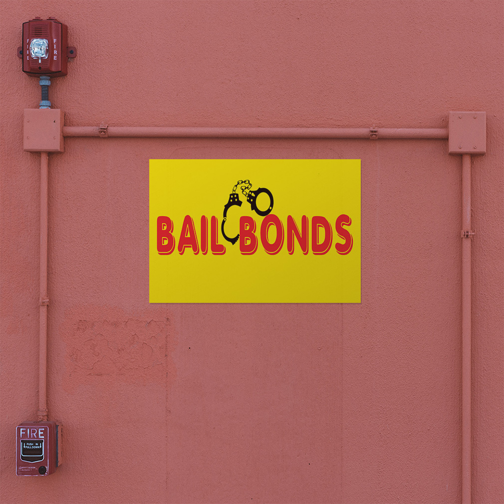 Decal Stickers Bail Bonds Promotion Business Vinyl Store Sign Label - Picture 8 of 10